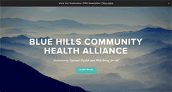 Desktop Screenshot of bluehillscha.org